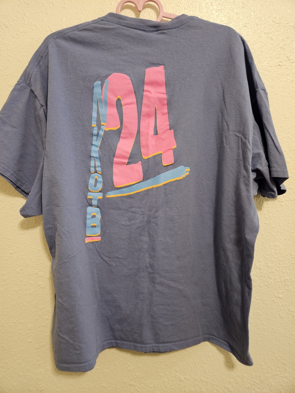New Kids On The Block 2X Gildan Heavy Cotton Purple T-Shirt Tour 2024 90s Y2K - Picture 2 of 4